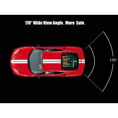 Dynavsal Vue Arrière de Voiture 170 Degré Angles de Vision Camera de Recul Auto/Voiture étanche pour VW Caddy B5 B6 Passat 3C 3B