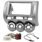 Kit Montage Cadre de Radio Adaptateur autoradio 2 DIN pour Honda Fit, Jazz 2002-2008 avec adaptateur Kit Montage Cadre de Radio Adaptateur autoradio 2 DIN pour Honda Fit, Jazz 2002-2008 avec adaptateur