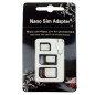 Adaptateur Nano SIM 4 en 1 (Nano SIM to Micro SIM Card+ Micro SIM to Standard Card + Nano SIM to Standard Card) + Clip pour Reti Adaptateur Nano SIM 4 en 1 (Nano SIM to Micro SIM Card+ Micro SIM to Standard Card + Nano SIM to Standard Card) + Clip pour Reti