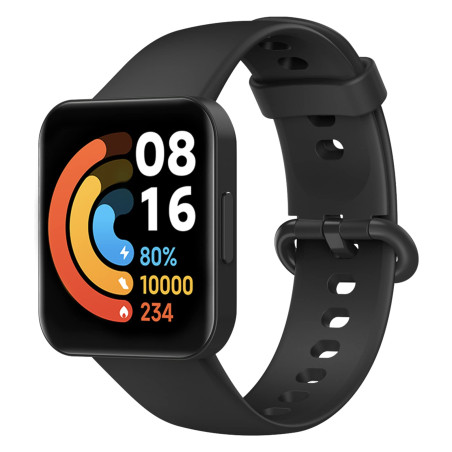 MoKo Bracelet Compatible avec Redmi Watch 2 Lite/Xiaomi Poco Watch, Bracelet de Montre de Remplacement Réglable en Silicone Soup