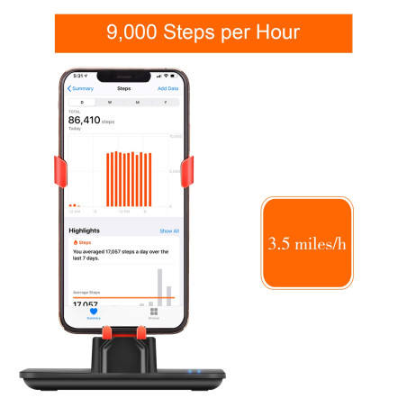 MoPei Dispositif de Balancement Réglable pour Smartphone, Idéal pour Faire Éclore des Œufs dans Pokemon, Simulateur de Pas Compa