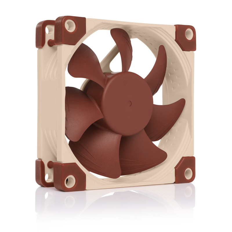 Noctua NF-A8 5V, Ventilateur Silencieux Haut de Gamme avec Câble d’Adaptation USB, 3 Broches, Version 5V (80 mm, Marron)