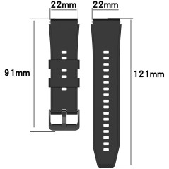 INF Bracelet Compatible avec Huawei Watch GT2 46mm, Bracelets en Silicone de Remplacement Compatible avec Huawei Watch GT3/GT3 P