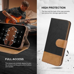 BEZ Coque pour Samsung A12, Etui pour Samsung Galaxy A12 / M12, Housse en Cuir de Protection, Portefeuille en Cuir Polyuréthane,