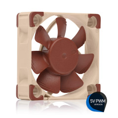Noctua NF-A4x10 5V PWM, Ventilateur Silencieux Haut de Gamme avec Câble d’Adaptation USB, 4 Broches, Version 5V (40x10 mm, Marro