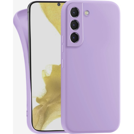 MyGadget Coque pour Samsung Galaxy S22 - Case TPU Souple & Soft - Cover Protection Extra Fine & Légère - Étui Coloré Anti Choc e