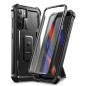 Dexnor Coque pour Samsung Galaxy S21 5G 6,2" avec Protecteur d'écran Intégré Armure de Qualité Militaire Heavy Duty Avant et Arr Dexnor Coque pour Samsung Galaxy S21 5G 6,2" avec Protecteur d'écran Intégré Armure de Qualité Militaire Heavy Duty Avant et Arr