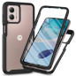 RonRun Coque pour Motorola Moto G53 5G, 360° Transparente étui Antichoc Housse Integrale Transparent Silicone Bumper avec Protec RonRun Coque pour Motorola Moto G53 5G, 360° Transparente étui Antichoc Housse Integrale Transparent Silicone Bumper avec Protec