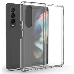 PHONILLICO Coque pour Samsung Z Fold 4 - Antichoc Protection Gel TPU Transparent Silicone Souple Absorbption Choc Ultra Mince