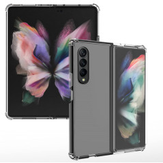 PHONILLICO Coque pour Samsung Z Fold 4 - Antichoc Protection Gel TPU Transparent Silicone Souple Absorbption Choc Ultra Mince