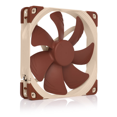 Noctua NF-A14 5V PWM, Ventilateur Silencieux Haut de Gamme avec Câble d’Adaptation USB, 4 Broches, Version 5V (140 mm, Marron)
