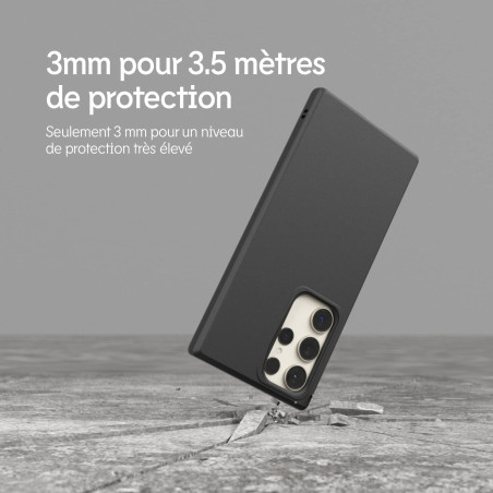 RhinoShield Coque Compatible avec [Galaxy S23 Ultra] | SolidSuit - Coque Fine avec Technologie d'absorption des Chocs et Finitio