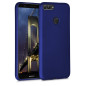kwmobile Housse Compatible avec Huawei Enjoy 7S / P Smart (2017) Coque - Housse de téléphone Protection Souple en TPU - Bleu mét