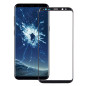 MovTEK Kit de Remplacement de Ecran Tactile Vitre Avant d'origine pour Samsung Galaxy S9 G960F Lentille Extérieur Verre Noir