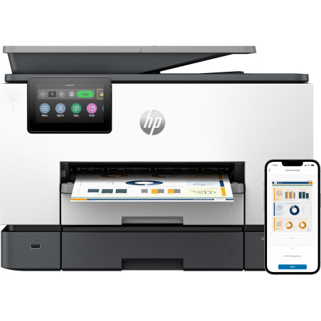 HP Officejet Pro 9130b All-in-One - Multifunktionsdrucker - Farbe - Tintenstrahl - Legal (216 x 356 mm)