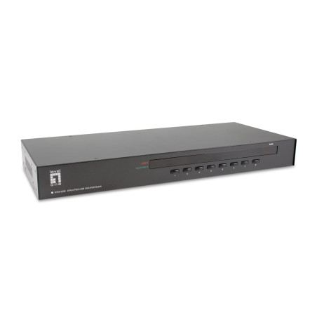 LevelOne KVM-3208 Commutateur KVM 8 Ports PS/2-USB VGA