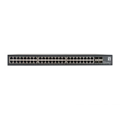 LevelOne GTU-5211 Switch Gigabit Ethernet sans gestion 52 ports, 48 x Gigabit RJ45, 4 x 10GbE SFP+