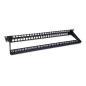 Equip Keystone 769258 Panneau de Brassage Non blindé 48 Ports Cat.6 Noir