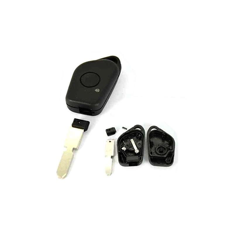 Clé plip Compatible avec Peugeot 406 607 405 306 HF clipsée Coque Boitier de Télécommande @Pro-Plip Clé plip Compatible avec Peugeot 406 607 405 306 HF clipsée Coque Boitier de Télécommande @Pro-Plip