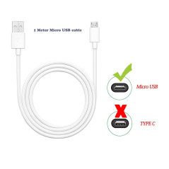 ZLONXUN Chargeur et Cable pour Huawei MediaPad M3 / M2 / T5 / T3 10" / T3 7" / T3 8", Lenovo Tab M8, Huawei Y6/Y7/Y6P
