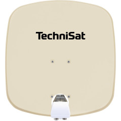 TechniSat DIGIDISH 45 – Antenne satellite pour 2 utilisateurs (petite installation satellite de 45 cm - kit complet avec support