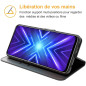 Tenphone Etui Coque pour Huawei P Smart Z, Protection Housse en Cuir PU Portefeuille Livre,[Emplacements Cartes],[Fonction Suppo