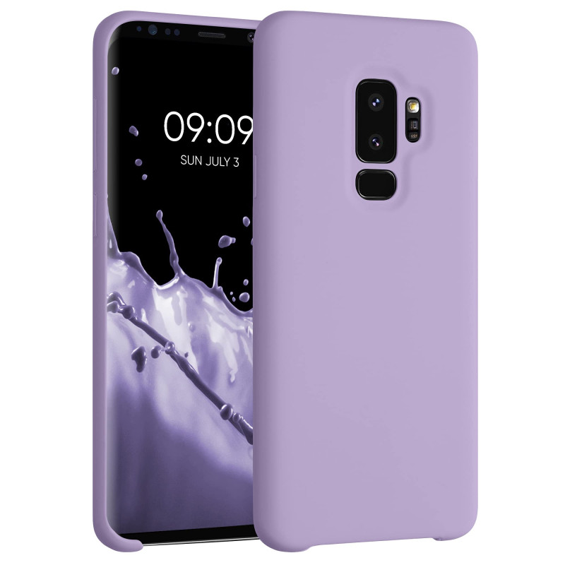 kwmobile Housse Compatible avec Samsung Galaxy S9 Plus Coque - Housse de téléphone Protection Souple en TPU Silicone - Violet Cl