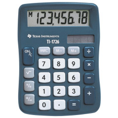 Texas Instruments TI 1726 Calculatrice de poche 8 chiffres