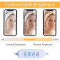AGM Selfie Ring Light avec Col de Cygne 24", 3 Modes d'Eclairage, Support de Téléphone Portable, Lumière Dimmable pour Maquillag AGM Selfie Ring Light avec Col de Cygne 24", 3 Modes d'Eclairage, Support de Téléphone Portable, Lumière Dimmable pour Maquillag