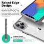 Ones Coque Transparente HD Rigide Fine iPhone 11 Pro『Antichoc Airbag』『Bord Élevé Protege Caméra Écran』[Anti-Jaunissement] [Antid