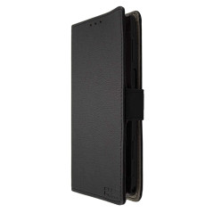 caseroxx Étui pour Crosscall Core-X4, Housse Bookstyle en Cuir Artificiel, Noir