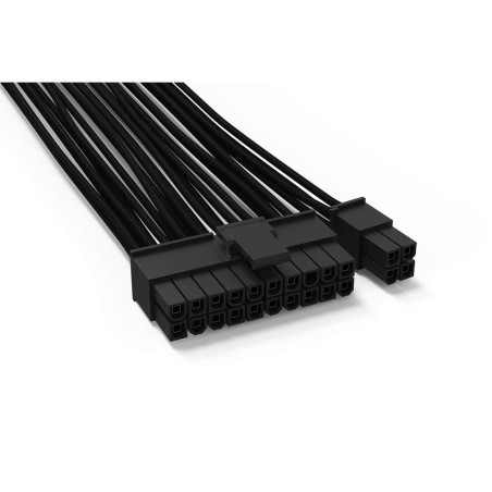 be quiet! Power Cable CB-6620, câble ATX 20+4 broches, gainé individuellement, longueur 610 mm, extension haut de gamme pour BQ