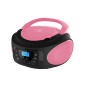 Boombox - Lecteur CD portable - CD/CD-R - USB - Radio FM enfants - Entrée AUX-IN - Prise casque - Chaîne stéréo - Système compac Boombox - Lecteur CD portable - CD/CD-R - USB - Radio FM enfants - Entrée AUX-IN - Prise casque - Chaîne stéréo - Système compac