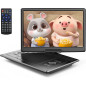 YOTON Lecteur DVD Portable Voiture 16,9" avec Écran HD 14,1" - Autonomie 6h, Lecteur Multizone, Mémoire de Lecture, Compatible U YOTON Lecteur DVD Portable Voiture 16,9" avec Écran HD 14,1" - Autonomie 6h, Lecteur Multizone, Mémoire de Lecture, Compatible U