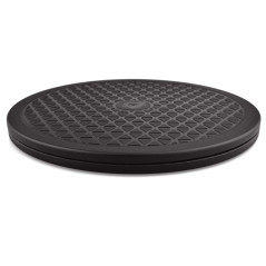 Solide plateau tournant à 360° avec roulement à billes en acier pour téléviseur (25,4 cm)