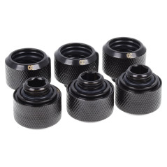 Alphacool 8748643 Noir accessoire de matériel de refroidissement - Accessoires de matériel de refroidissement (18 mm, 2,1 cm, 14