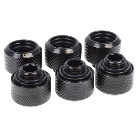 Alphacool 8748643 Noir accessoire de matériel de refroidissement - Accessoires de matériel de refroidissement (18 mm, 2,1 cm, 14