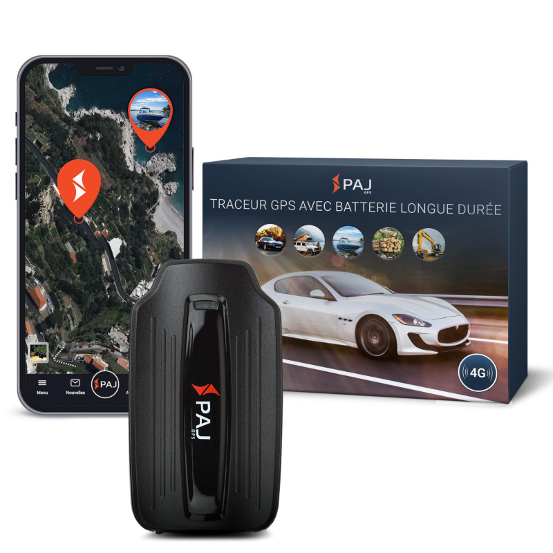 PAJ GPS Power Finder 4G – Traceur GPS Magnétique Longue Autonomie, Localisation Temps Réel pour Voitures, Camions, Bateaux, Remo PAJ GPS Power Finder 4G – Traceur GPS Magnétique Longue Autonomie, Localisation Temps Réel pour Voitures, Camions, Bateaux, Remo