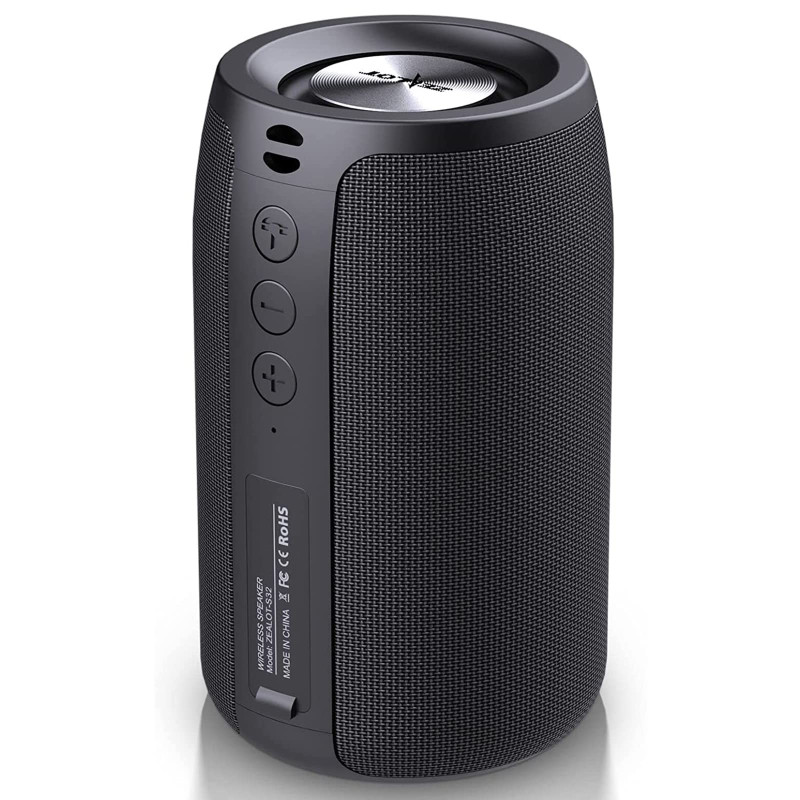 ZEALOT Enceinte Bluetooth Portable avec Ports USB/AUX/Carte TF, Mini Haut-Parleur Bluetooth 5.0 Enceinte sans Fil avec 12 Heures ZEALOT Enceinte Bluetooth Portable avec Ports USB/AUX/Carte TF, Mini Haut-Parleur Bluetooth 5.0 Enceinte sans Fil avec 12 Heures