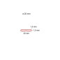 D.RECT Bande Élastique 1.5x1.5mm 1/2 Circonférence 40mm | Bandes Élastiques pour le Ménage, le Travail, le Bureau | Réutilisable D.RECT Bande Élastique 1.5x1.5mm 1/2 Circonférence 40mm | Bandes Élastiques pour le Ménage, le Travail, le Bureau | Réutilisable