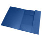OXFORD Topfile+ Lot de 10 Chemises Cartonnees 3 Rabats Format A4 Fermeture Elastiques Coloris Assortis