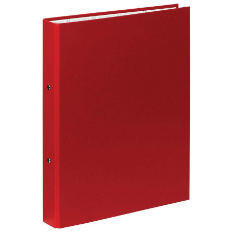 Exacompta - réf. 54375E - Carton de 20 classeurs rigides rembordés PP - 2 anneaux ronds diamètre 30 mm - Dos 40 mm - Dimensions 