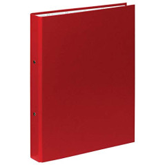 Exacompta - réf. 54375E - Carton de 20 classeurs rigides rembordés PP - 2 anneaux ronds diamètre 30 mm - Dos 40 mm - Dimensions 