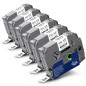 6x Labelwell Compatible TZe-231 Ruban Etiqueteuse Cassette pour Brother TZ Tape TZe231 TZ-231 TZ231 12mm pour Brother P-touch PT 6x Labelwell Compatible TZe-231 Ruban Etiqueteuse Cassette pour Brother TZ Tape TZe231 TZ-231 TZ231 12mm pour Brother P-touch PT