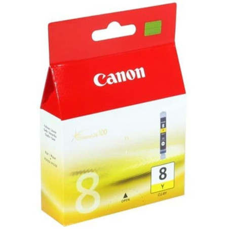CANON Cartouche jet d'encre Originale CLI-8Y 13ml Jaune