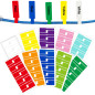 Étiquettes de Câble,Etiquette cable Auto-adhésif Autocollant,Étiquette de Cables A4,Étiquettes à code-couleur,Type P,Étanche Rés Étiquettes de Câble,Etiquette cable Auto-adhésif Autocollant,Étiquette de Cables A4,Étiquettes à code-couleur,Type P,Étanche Rés