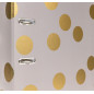 Interdruk Lever Arch File A4 75 mm - Metallic Design - Satin Gold Dots Interdruk Lever Arch File A4 75 mm - Metallic Design - Satin Gold Dots