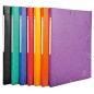 Exacompta - Réf. 55751E - Paquet de 10 chemises à élastiques Scotten - pochettes 3 rabats Maxi Capacity - en carte lustrée gaufr