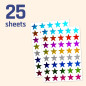 1000 Pièces, Gommettes Étoiles Autocollants Brillantes - 15mm, 8 Couleurs 1000 Pièces, Gommettes Étoiles Autocollants Brillantes - 15mm, 8 Couleurs