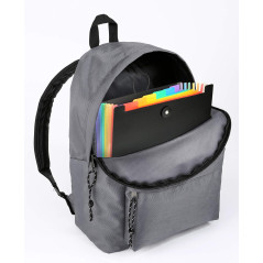 Viquel - Trieur accordéon 6 compartiments Rainbow Class - Trieur vertical pour sac à dos - Organisateur de sac - Format A4 - Noi